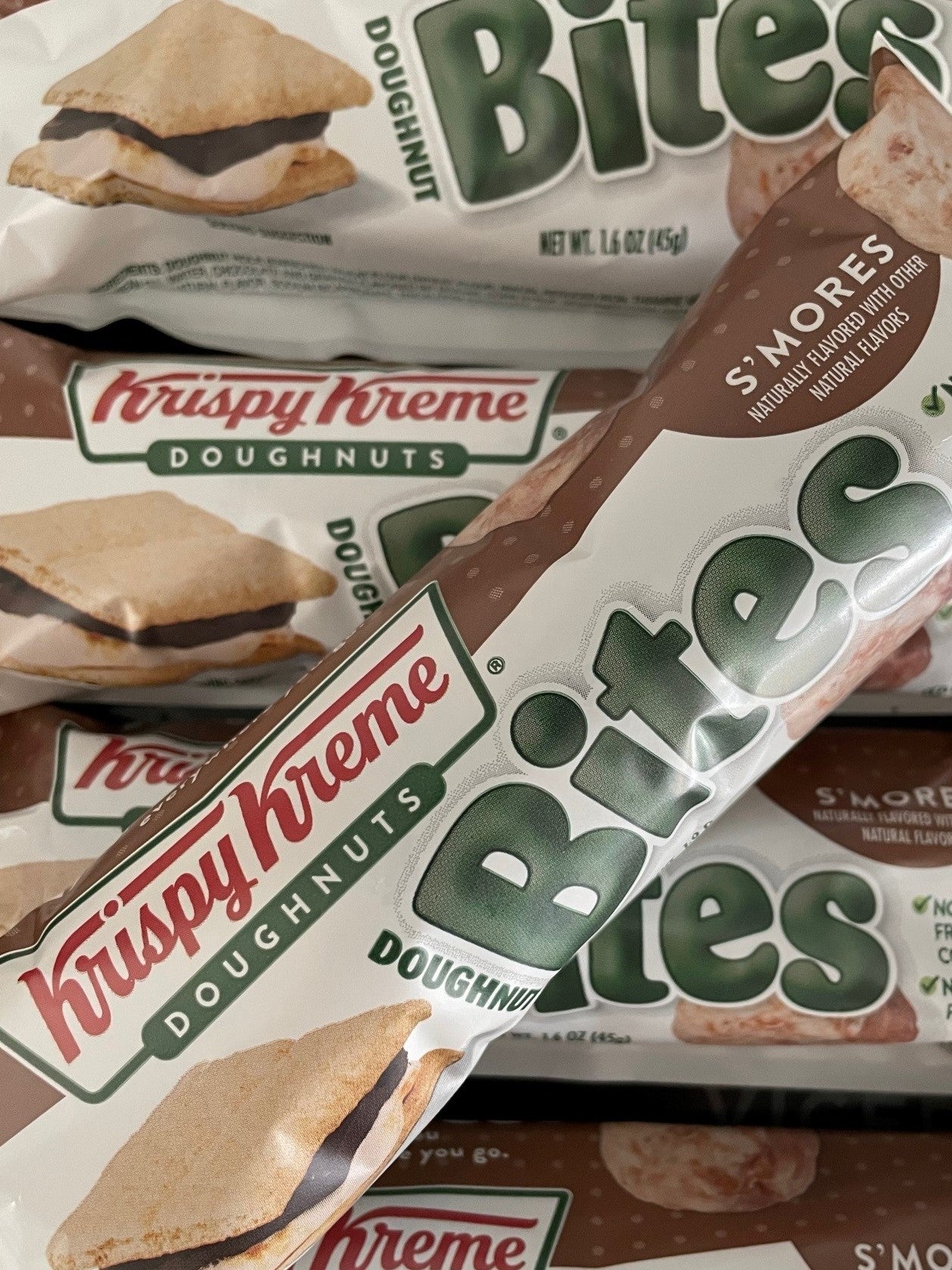 Krispy Kreme Doughnuts Smores Bites