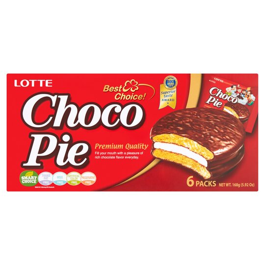 Lotte Choco Pies 28g x 6 (case)