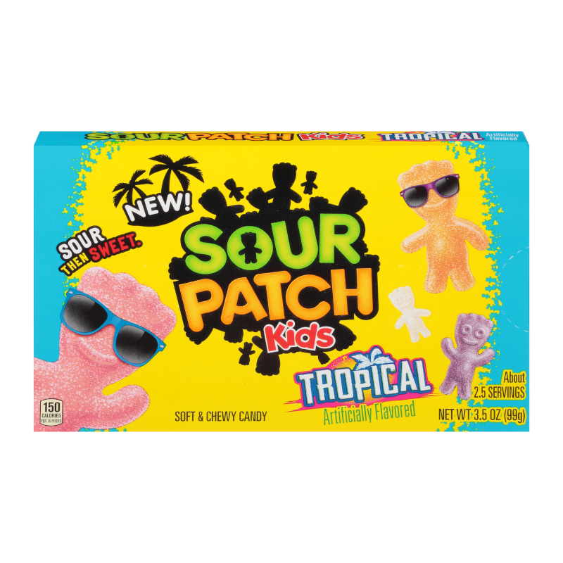 Sour Patch Tropical Theatre Box - 3.5oz (99g)