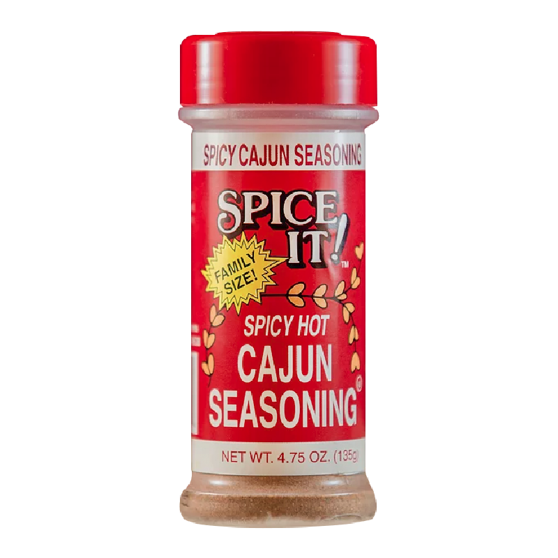 Spice It Family Size Spicy Hot Cajun Seasoning 4.75oz