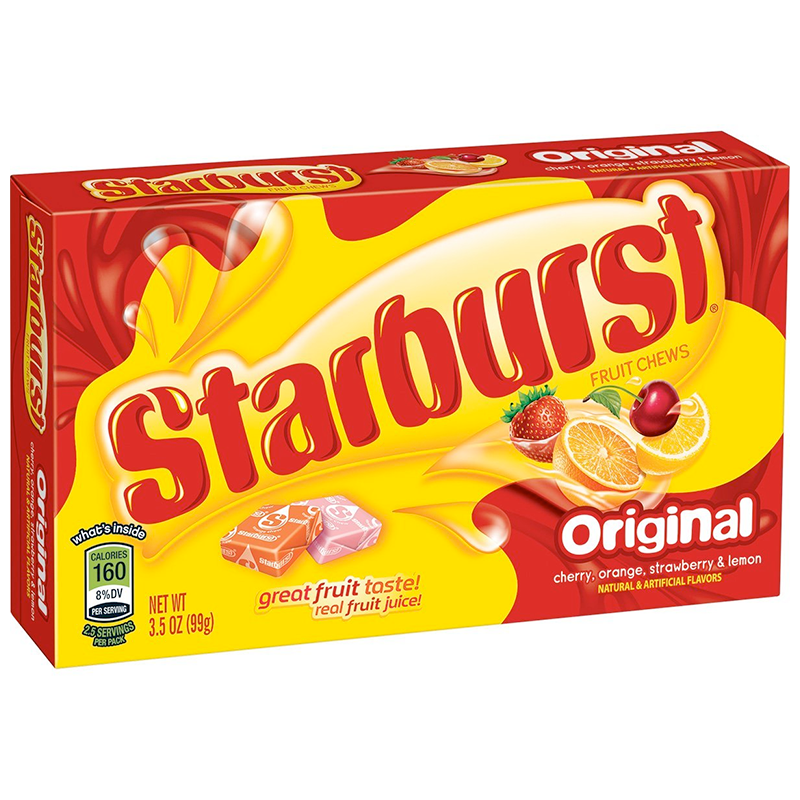 Starburst - Original Theatre Box - 3.5oz (99g)