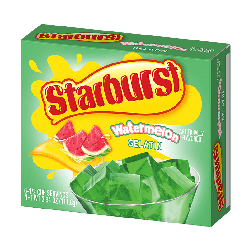 Starburst Watermelon Gelatin - 3.94oz (111.8g) - Best before October 2023