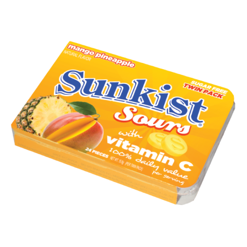 Sunkist Sours - Mango Pineapple 0.5oz (15.6g)