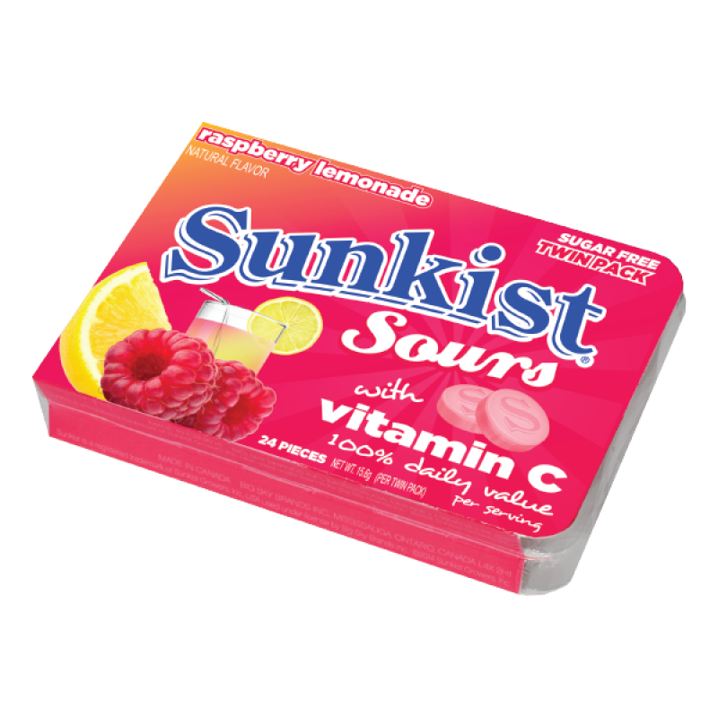 Sunkist Sours - Raspberry Lemonade 0.5oz (15.6g)