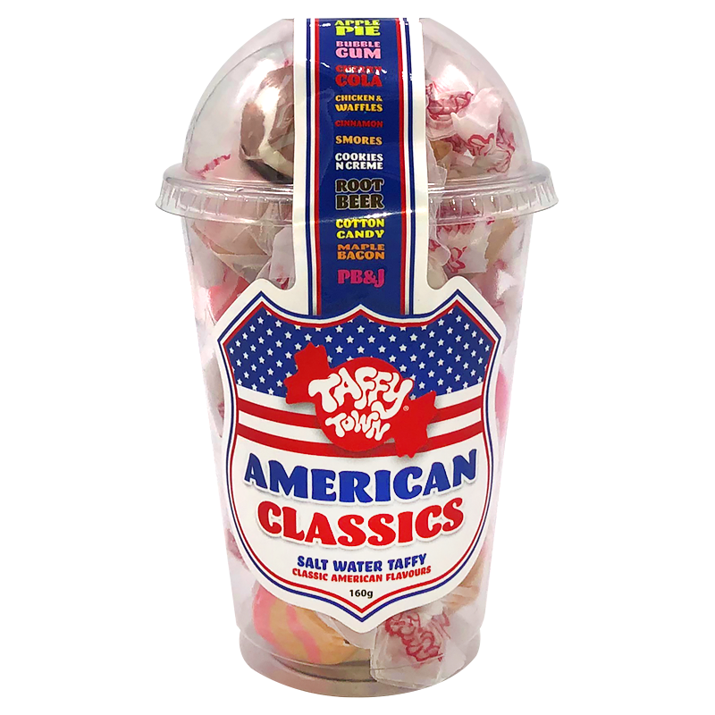 Taffy Town Candy Cup - American Classics (182g)