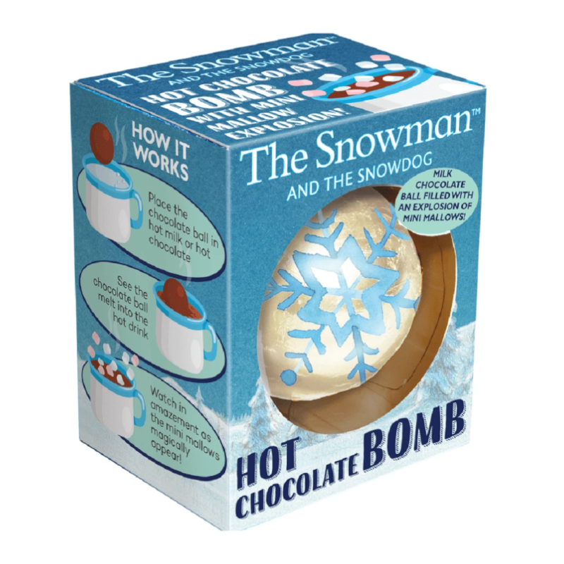 The Snowman and The Snowdog Hot Chocolate Bomb - 45g- (Christmas)