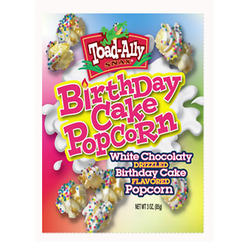 Toad-Ally - Birthday Cake Popcorn - 3oz (85g)