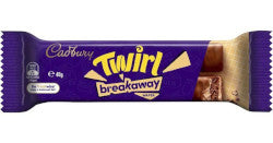 Cadbury’s Twirl Breakaway Wafer Chocolate Bar Share Pack - 58g - (Australia)