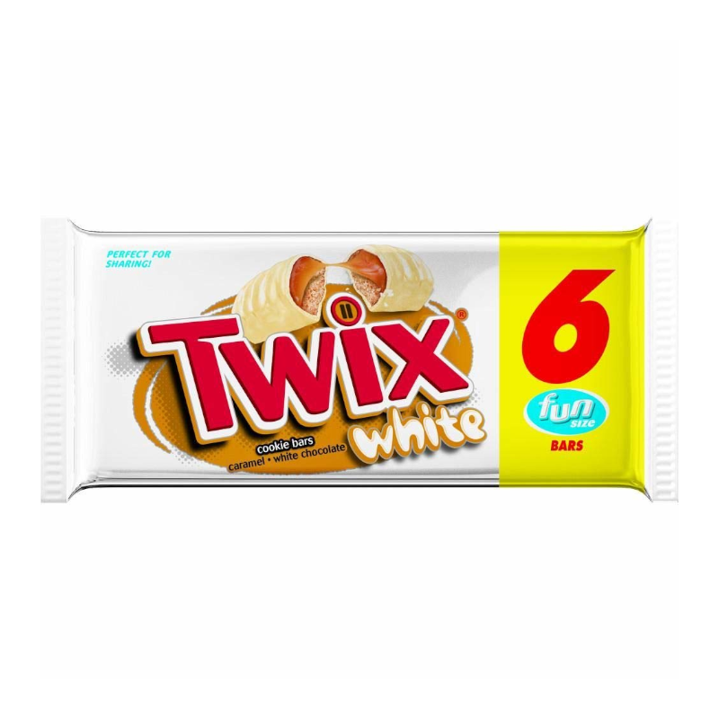 Twix White Fun Size 6pk - 3.39oz (96.1g)