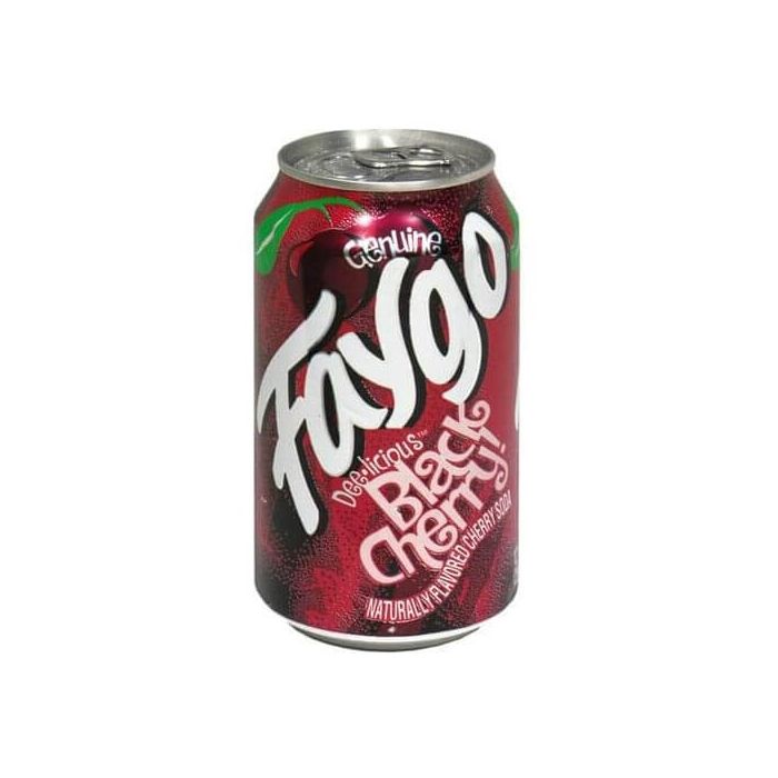 Faygo Black Cherry Cans 355ml - Best before july 2021