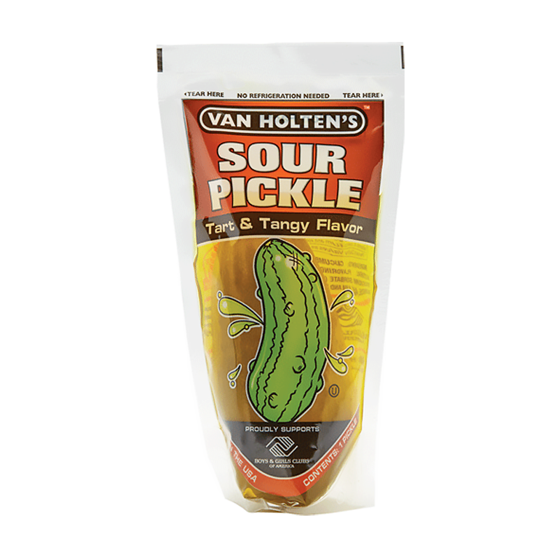Van Holten's - Jumbo Sour Tart & Tangy Pickle In-a-Pouch