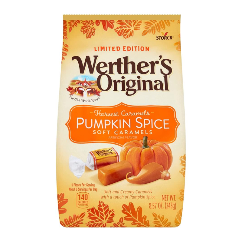 Werther's Original Pumpkin Spice Soft Caramels - 8.57oz (243g)